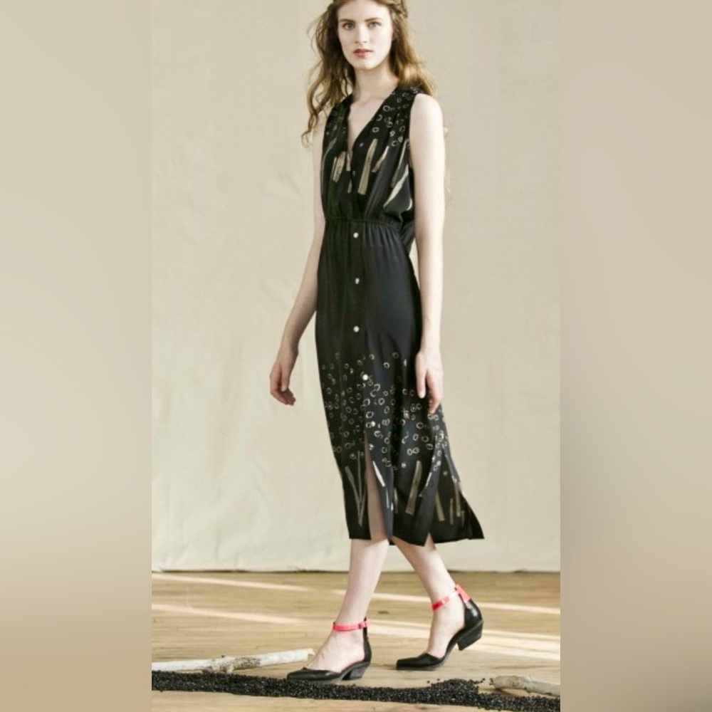 Feral Childe Silk Crepe History Dress